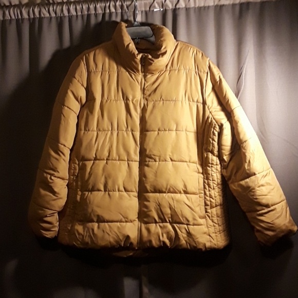 Old Navy Jackets & Blazers - Old Navy Mustard yellow puffer coat